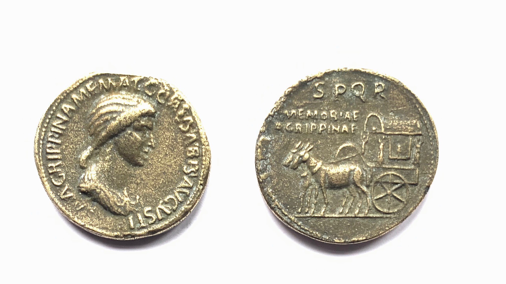 Sestercio de Agripina