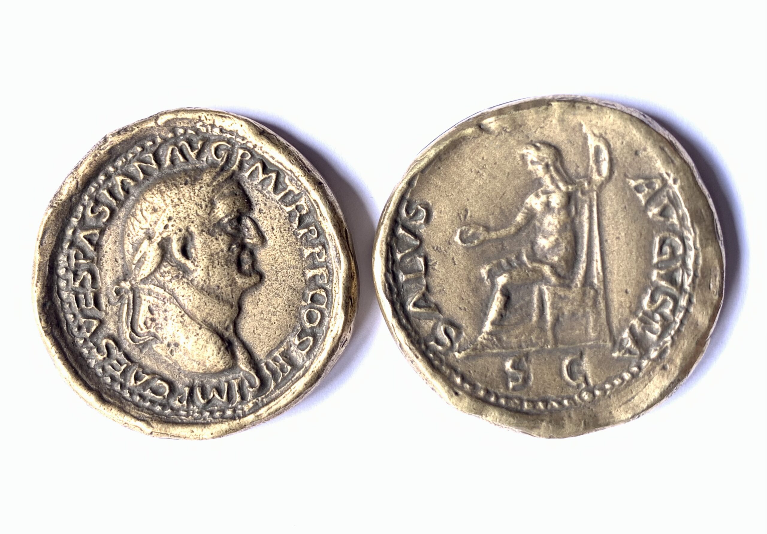 S.F.1.Sestercio de Vespasiano (Salus)